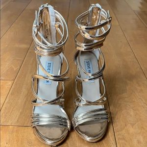 Steve Madden rose gold heels